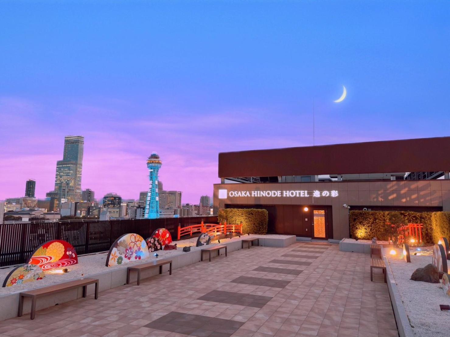 Hot Spring Osaka Hinode Hotel Nipponbashi Esterno foto