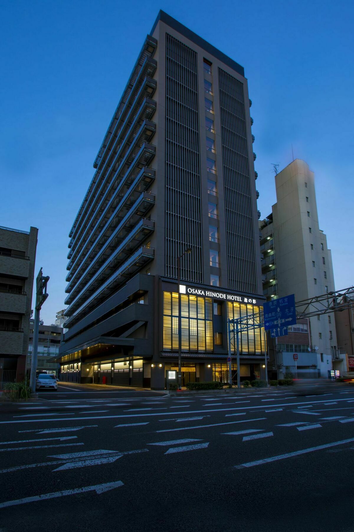 Hot Spring Osaka Hinode Hotel Nipponbashi Esterno foto